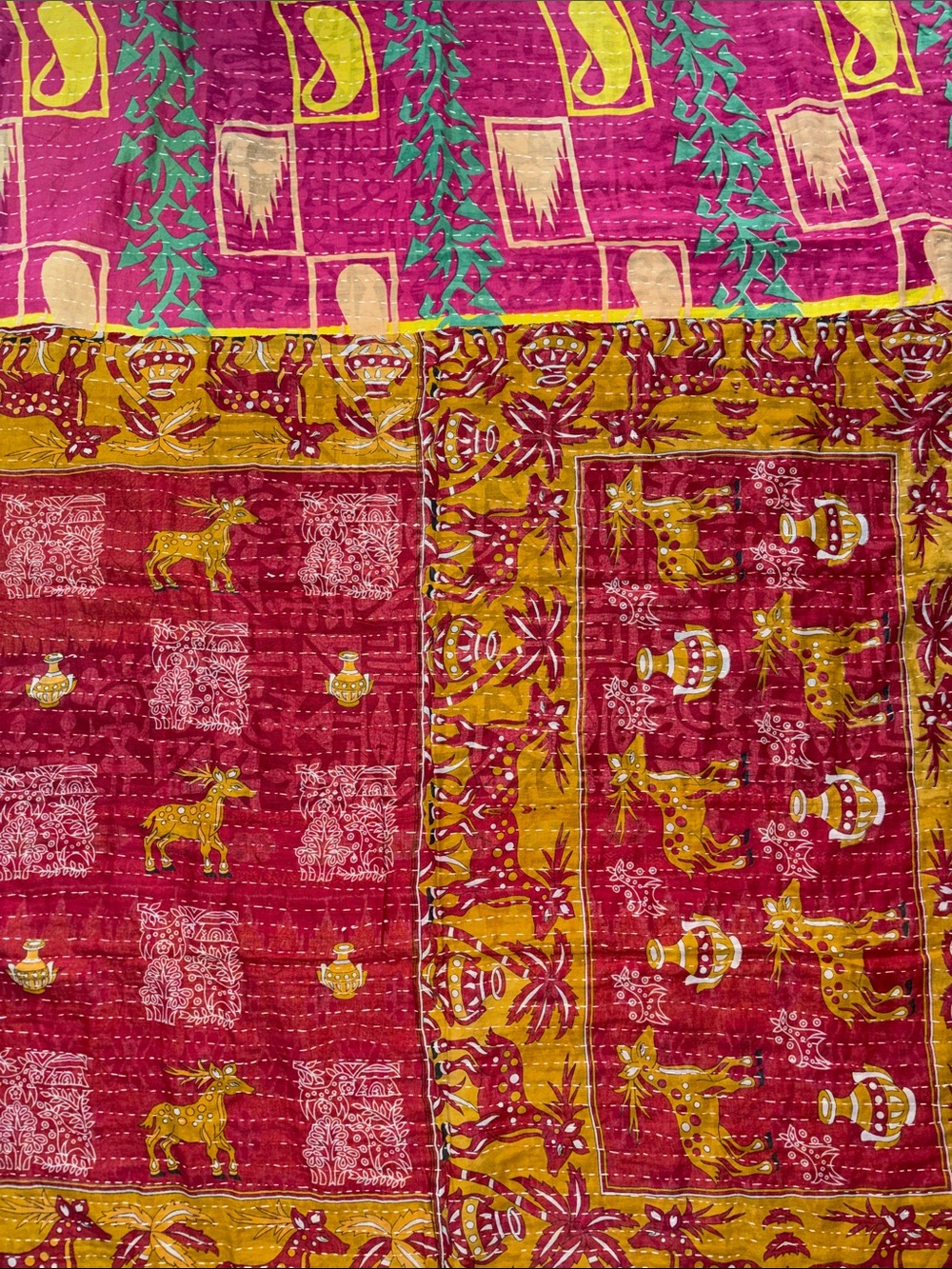 Kantha Throw #10 100% Cotton